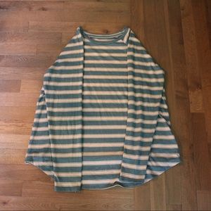 SUPER SOFT striped long sleeve shirt!